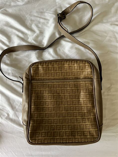 fendi crossbody chain bag|authentic vintage Fendi crossbody bag.